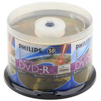 Philips LightScribe DVD-R (50 Discs)