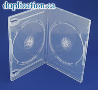 DVD Box 14mm Clear Double F/S (Yellow Tint) DVD Box 14mm Clear Double F/S (Yellow Tint)