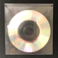 Plastic Sleeves With Flap for 80mm Mini-CDs and Mini-DVDs, 100-Pack Plastic Sleeves With Flap for 80mm Mini-CDs and Mini-DVDs, 100-Pack
