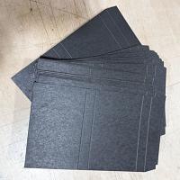 Audio Cassette O-Card Blank Black Flats 50-pack Audio Cassette O-Card Blank Black Flats 50-pack