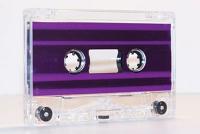 C-24 Metallic Purple Foil HiFi Ferro Type 1 Audio Cassette  
