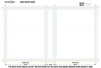 Printed Audio Cassette Rave Case Trapsheet - Single Sided 4/0 Printed Audio Cassette Rave Case Trapsheet - Single Sided 4/0