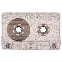 C-48 Blue, Red and Silver Glitter HiFi Ferro Type 1 Audio Cassette C-48 Blue, Red and Silver Glitter HiFi Ferro Type 1 Audio Cassette