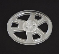 Brand New 7" Plastic Reel with Box for Your Reel to Reel Tape Recorder - Clear, White, Black, or Blue Brand New 7" Plastic Reel with Box for Your Reel to Reel Tape Recorder - Clear, White, Black, or Blue