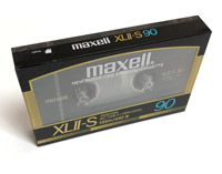 Maxell XLII-S 90 Minute Cassette With Super Silent Phase Accuracy Mechanism Maxell XLII-S 90 Minute Cassette With Super Silent Phase Accuracy Mechanism