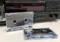 C-95 Clear Super Ferro Music-Grade Audio Cassettes With Graphite Liners, Tabs Out C-95 Clear Super Ferro Music-Grade Audio Cassettes With Graphite Liners, Tabs Out