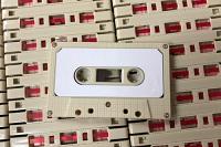 C-26 Vintage Super Music Grade Tape in a Brick Pattern Beige Cassette Shell C-26 Vintage Super Music Grade Tape in a Brick Pattern Beige Cassette Shell