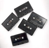 83 Grungy Type 0 C-60 Black Audio Cassettes 83 Grungy Type 0 C-60 Black Audio Cassettes
