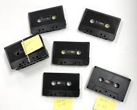 Lot of 8 Black High Bias Chrome Cassettes C-39 to C-54 Lot of 8 Black High Bias Chrome Cassettes C-39 to C-54