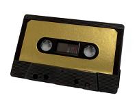 C-51 Black Cassette, RTM Pro Audio Tape, Gold Label