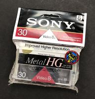Sony Video8 Metal HG 30/60 Minute Blank Video Cassette Tape, Sealed Sony Video8 Metal HG 30/60 Minute Blank Video Cassette Tape, Sealed