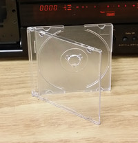 Mini Slimline Jewel Case for 8cm Mini CDs and DVDs