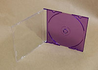 Purple CD Slimline 5.2mm, Pro Grade, 10 Pack