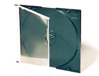 CD Slimline 5.2mm, black tray, Pro Grade, 200 Pieces CD Slimline 5.2mm, black tray, Pro Grade, 200 Pieces