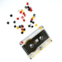 Tab Plugs - Convert Tab Out Cassettes to Tab In! 25 Pieces