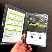 High Precision, Low Wow & Flutter 3000 HZ Audio Cassette Speed Calibration Test Tape High Precision, Low Wow & Flutter 3000 HZ Audio Cassette Speed Calibration Test Tape
