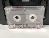 C-84 Transparent Tabs In chrome high bias cassettes   C-84 Transparent Tabs In chrome high bias cassettes