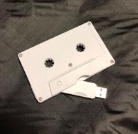 The White 16 GB USB Cassette