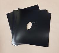 Blank Black Jacket for Vinyl 12" Records With Holes - 120pk Blank Black Jacket for Vinyl 12" Records With Holes - 120pk