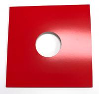 Red Jacket Covers for Vinyl 12" Records With Hole - 10pk Red Jacket Covers for Vinyl 12" Records With Hole - 10pk