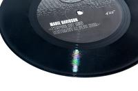 Bulk BLACK 7-inch Vinyl Records (No Jackets, Quick 1-Step Pressing)