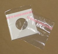 7 Inch Vinyl Resealable Poly Bag 7 Inch Vinyl Resealable Poly Bag