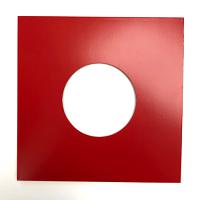 RED 7 Inch Record Jackets With Holes - 100 Pack RED 7 Inch Record Jackets With Holes - 100 Pack
