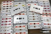 100 Random White Normal Bias HiFI Audio Cassettes 100 Random White Normal Bias HiFI Audio Cassettes