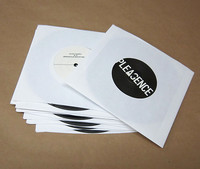 Standard white inner paper sleeve for 7 inch records - 100 pack Standard white inner paper sleeve for 7 inch records - 100 pack