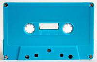 C-32 Aqua Blue Audio Cassettes with Vintage Super Ferro Music-Grade Audio Tape C-32 Aqua Blue Audio Cassettes with Vintage Super Ferro Music-Grade Audio Tape
