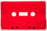 C-56 Red Audio Cassettes With Hi-Fi Music Grade Tape C-56 Red Audio Cassettes With Hi-Fi Music Grade Tape