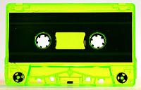 C-43 Florescent Green Tinted Audio Cassettes With Super Ferro Music Grade Audio Tape C-43 Florescent Green Tinted Audio Cassettes With Super Ferro Music Grade Audio Tape
