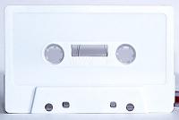 C-24 White Sonic Audio Cassettes with Hi-fi Music-Grade Chrome Tape Audio Tape