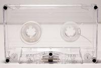 C-27 Transparent White Cassettes with Hi-fi Music-Grade  C-27 Transparent White Cassettes with Hi-fi Music-Grade