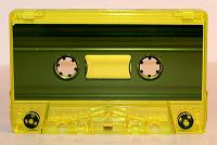 C-37 Yellow Tinted Audio Cassettes with Super Ferro Music-Grade Audio Tape C-37 Yellow Tinted Audio Cassettes with Super Ferro Music-Grade Audio Tape