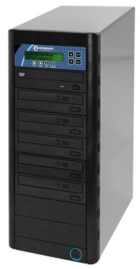 CopyWriter Premium CD/ DVD duplication towers, 5 to 10 Drives - Network Attach