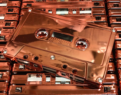 Premium Plated Blank Audio Cassettes - Custom-Loaded Normal-Bias Audio ...