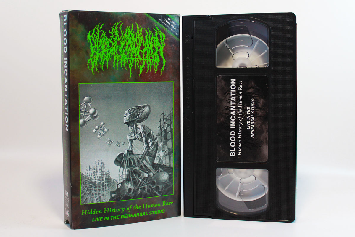 Templates for VHS print, packaging, and stickers