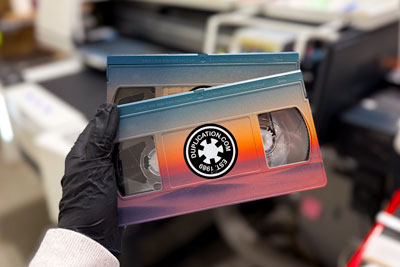 UV print on VHS