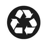100% recycled