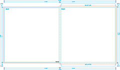 Vinyl jacket template