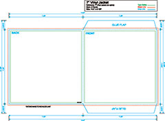 Vinyl jacket template