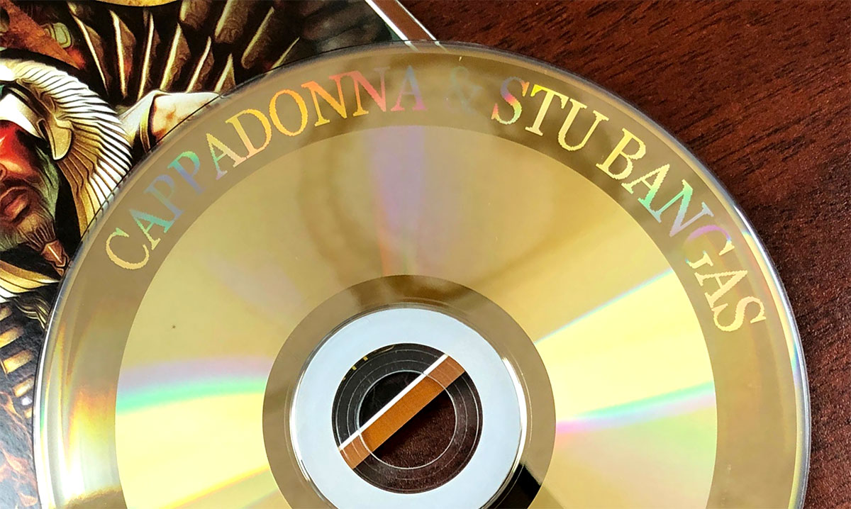 CD pit art engraving